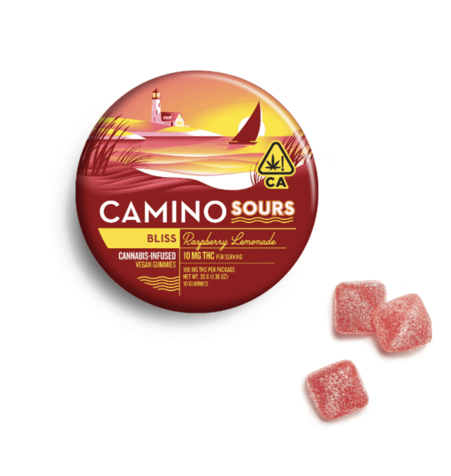 'Bliss' Raspberry Lemonade [10pk] (100mg THC) - THCSD